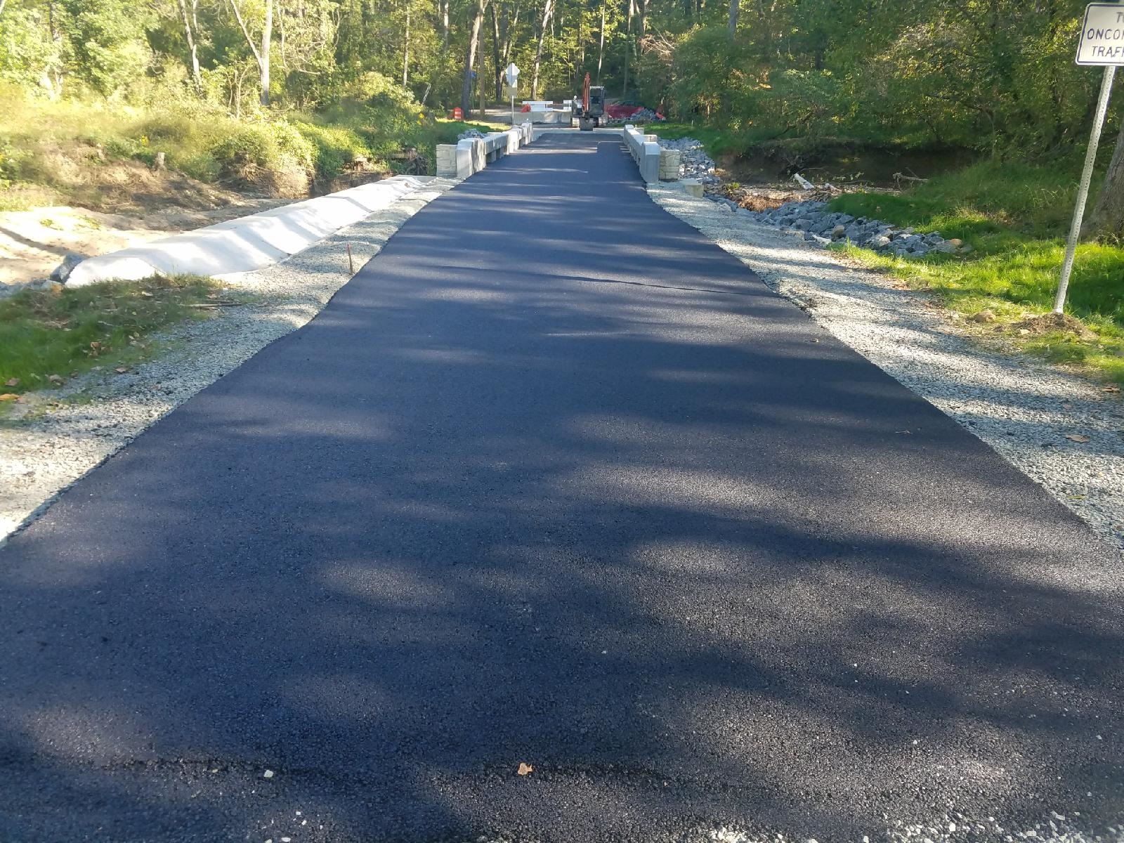 18 Road leading to bridge - paved